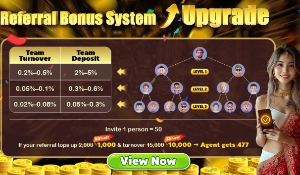 Salam Bet Game Referral system