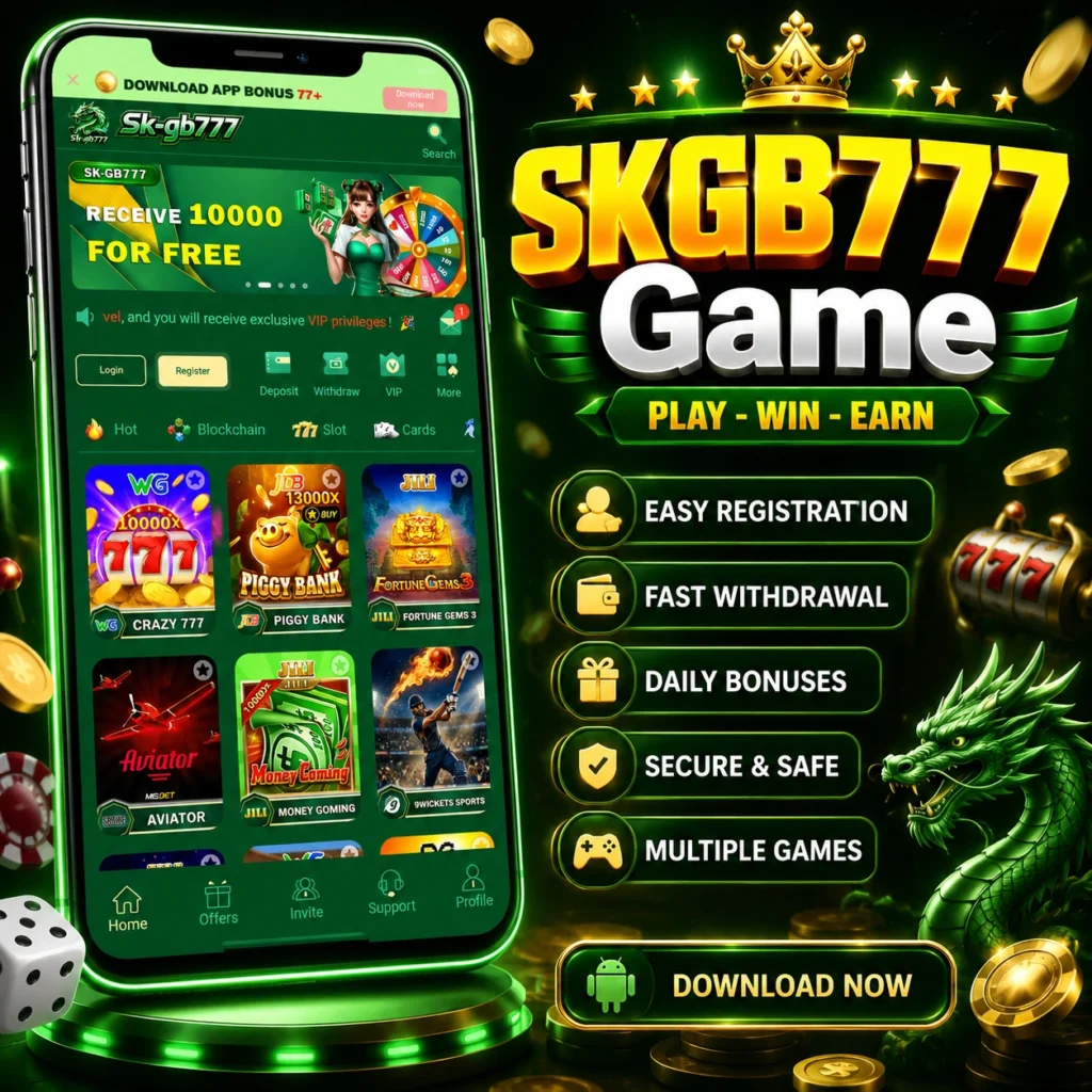 SKGB777 Game login