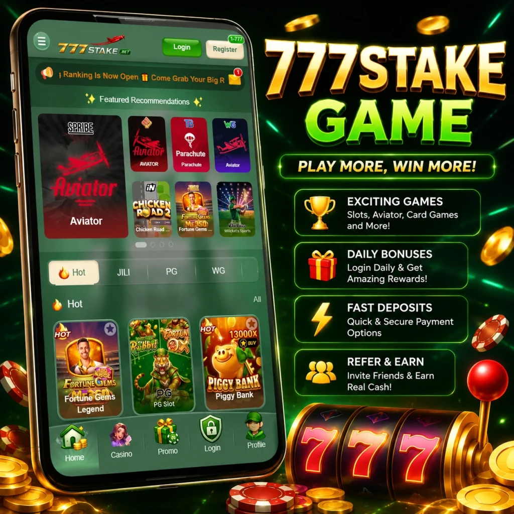 777Stake Game login