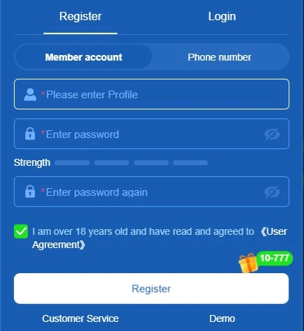 HM77 Game account