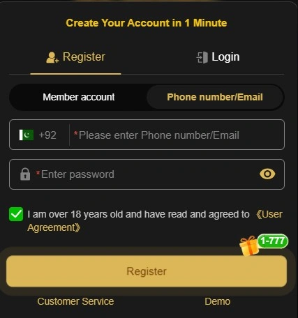 9J game registration