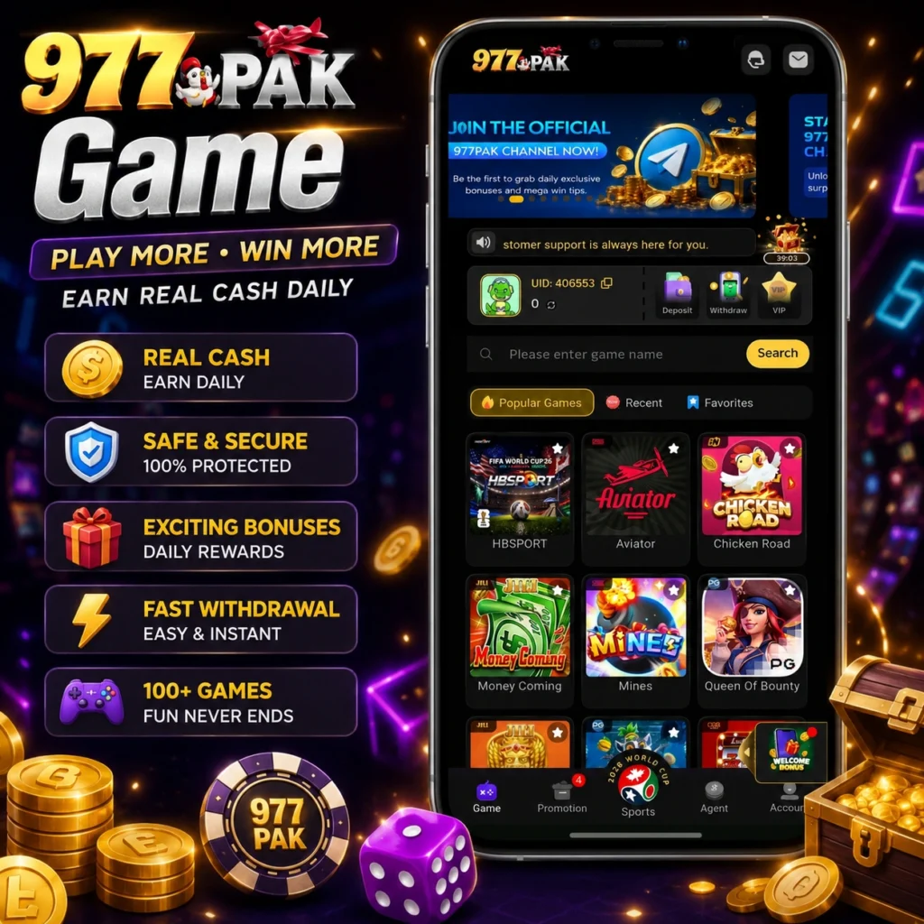 977PAK Game login