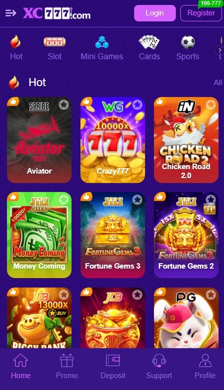 XC777 Game 